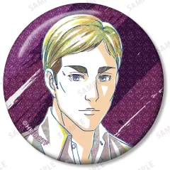 【中古】バッジ・ビンズ エルヴィン・スミス(A) 「進撃の巨人 描き下ろし ティータイムver. トレーディング Ani-Art グリッター缶バッジ」