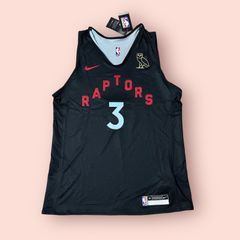 ナイキトロントラプターズリバーシブルプラクティスジャージNBA選手支給品Mサイズ