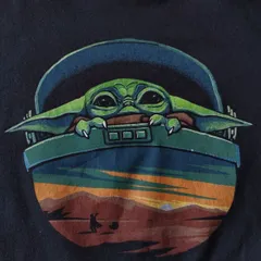 スターウォーズ　ヨーダの種族　グローグー　プリントＴシャツ　レディースL