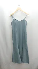 ◇ ⊂ Stylevoice for xxx スタイルヴォイスフォー ロング丈 ワンピース サイズF ブルー レディース E  【1502060031158】