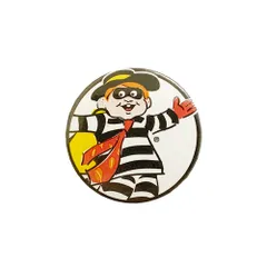 マクドナルド ハンバーグラー　ピンバッジ McDonald's TEAM PINS マクドナルド ピンズ グリマス ハンバーグ
