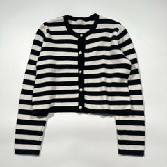 IENA - イエナ カシミヤクルーネックカーディガン ニットカーディガン カシミヤ100 イエナ IENA カシミヤ100% クルーネックカーディガン チャコール