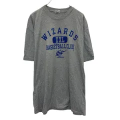 Champion プリントTシャツ XL グレー チャンピオン プルオーバー ビッグサイズ スポーティー カットソー 古着卸 アメリカ仕入 a704-5912