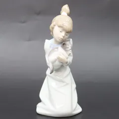 リヤドロ NAO 『犬と猫』 フィギュリン 陶器人形 置物 LLADRO リヤドロ NAO 『犬と猫』 フィギュリン 陶器人形 置物 LLADRO