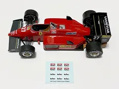 デアゴスティーニF1ミニカー対応 1/24 フェラーリ 156-85 タバコデカール