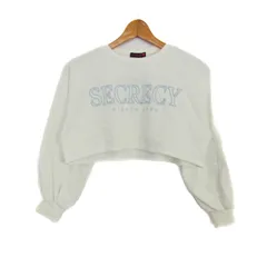 ラブトキシック スウェット トレーナー ブランド トップス 白 キッズ 女の子用 Sサイズ ホワイト LOVETOXIC 【中古】