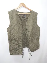 ◇ ⊇ Kastane カスタネ キルティング ベスト サイズF カーキ レディース E  【1411130014840】