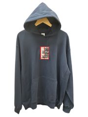 THE BRACK EYE PATHC ADDRESS LABEL HOODIE パーカー XLサイズ ネイビー メンズ/027