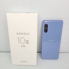 SONY ソニー Xperia 10 Ⅲ Lite XQ-BT44 ブルー blue キャリア 楽天