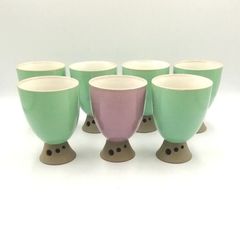 【まとめ買い対象外】陶器　タンブラー　コップ　ビアグラス　７個セット　新品未使用