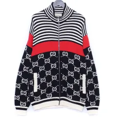 GUCCI ニットジップアップカーディガン Mサイズのサムネイル