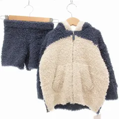 ジェラートピケ gelato pique ポケモンスリープ カビゴン セットアップ パーカー ショートパンツ XXS 紺系 /UO