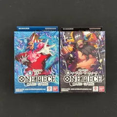 新品 未開封 / ONE PIECE ワンピース カードゲーム / スタートデッキ / 青 バギー / 黒 マーシャル・D・ティーチ / 各1点 計2点セット