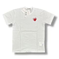 未使用品 PLAY COMME des GARCONS ラインストーンTシャツ プレイコムデギャルソン AX-T802-051