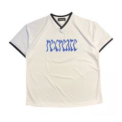 【新品・未使用】re:create GAME SHIRTS (Distortion) WHITE リクリエイト ゲームシャツ ホワイト