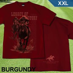 GENJU XXLサイズ 競馬 凱旋門賞 天皇賞 皐月賞 G1 メンズ ターフ クラシック Tシャツ 半袖 Legacy of victory 