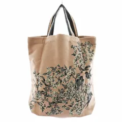 クリスチャンディオール Christian Dior 夢のクチュリエ展限定トート ハンドバッグ 花柄 鳥 ピンク /AN3 ■OHのサムネイル
