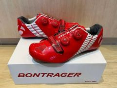 新品未使用】bontrager XXX ロードシューズ レッド42 - ちばサイクル