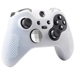 【人気商品】ソフトプロテクティブ シリコンラバー ケースカバー スキンMicrosoft Xbox One OSTENT Elite コントローラー用 (White)