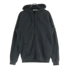 11629【QR鑑定済み・美品】ストーンアイランド定番カラーパーカー黒