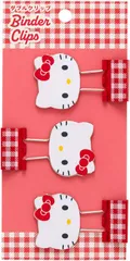 サンリオ SANRIO ダブルクリップ 3個セット ハローキティ キティちゃん 615366