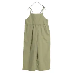 【新品】SM2★キャミサロペット サイズフリー オリーブグリーン系 無地 z12595