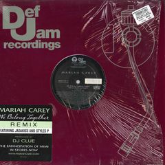 12” Mariah Carey We Belong Together (Remix) B000516211 ISLAND DEF JAM US Vinyl /00250