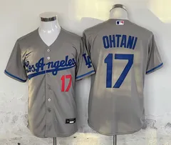 新品未使用 大谷翔平 ユニフォーム ドジャース アウェイ ユニフォーム   グレー S-XXL