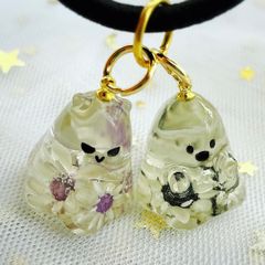 レジン♡ヘアゴム♡ハロウィンシリーズ♡スターフラワーver♡