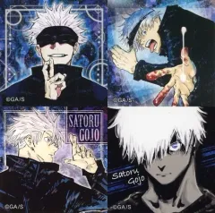 【中古】シール・ステッカー 全4種セット 特製ステッカー 「呪術廻戦 特級呪術師五条悟の甘味展開焼菓子」 購入特典