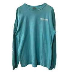 COMFORT COLORS 長袖 プリントTシャツ M ライトブルー コンフォートカラーズ コットン100% ロングTシャツ カットソー トップス a709-6602