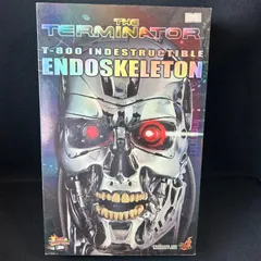 週末特価★完全限定品 ホットトイズ ターミネーター T-800 エンドスケルトン ホットトイズ ターミネーター1/4スケールフィギュア T-800エンド