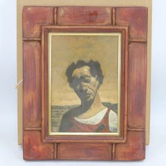藤田嗣治、「La Cartomancienne」、希少画集の額装画、人気作品 - メルカリ