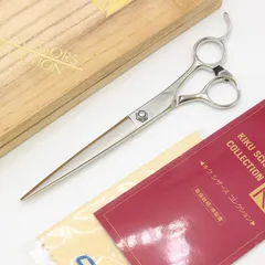 キクオオカワ　6インチ　コバルトシザー セニングシザーズ - KIKU OKAWA