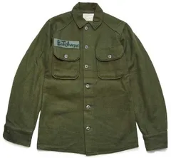70s 米軍 U.S.ARMY ウールシャツ オリーブグリーン XS★ビンテージ ミリタリー ユニセックス