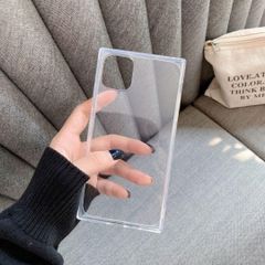 iPhoneケース スマホケース スクエア 透明 お洒落　可愛い　四角