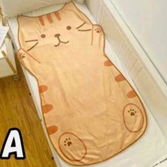 【猫のブランケット フランネル】毛布 ベッド ネコ ねこ 寝室 ふわふわ 大きい かわいい プレゼント ギフト おしゃれ 猫グッズ SH1