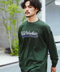 新品 未使用 並行輸入 US.POLO ASSN.(ユーエスポロアッスン)US.POLO ASSN.別注オーバーサイズロンT 212872 Bダークグリーン