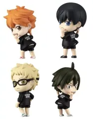 【中古】トレーディングフィギュア 全4種セット 「こっちむいてFig. ハイキュー!!」