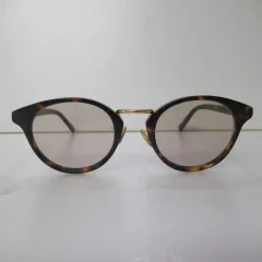 A.D.S.R.　ADSR　エーディーエスアール　EDDIE　01　HADEMADE　ブラウン　ゴールド　べっ甲　中古　人気　R450　エディー ボストン型　即購入大歓迎　即購入　ハンドメイド　MADEINJAPAN　日本製　メンズ　レディース　ユニセックス