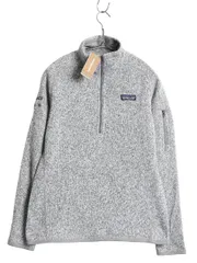 【お得なクーポン配布中!】 デッドストック パタゴニア ベターセーター ハーフジップ レディース S 18年製 裏起毛 フリース セーター プルオーバー ジャケット 企業物