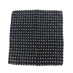 Christian Dior クリスチャンディオール  スカーフ  ブラック  シルク100％ ユニセックス　240001125334