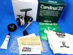土日限定値下げ希少品美品abu cardinal33 釣りカーディナル