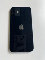 美品 iPhone 12 64GB ブラック バッテリー100% MGHN3J/A - 10190