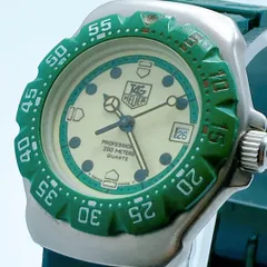 美品◎タグホイヤーフォーミュラ1 純正ベルト18mm メンズ用レア　ヴィンテージ 美品【TAG Heuer】タグホイヤー フォーミュラ1 メンズ オレンジ