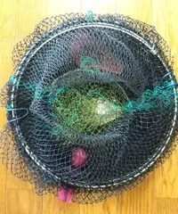 刺し網 一枚網 漁網 ×6反 漁具-
