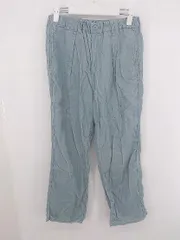 ◇ chocol raffine robe ウエストゴム コーデュロイ カジュアル パンツ サイズF サックスブルー レディース P  【1307150004506】
