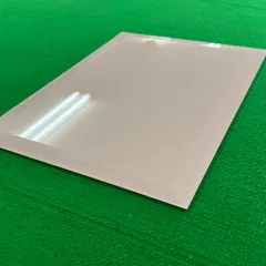 カラーガラス 5ﾐﾘ厚 21ﾐﾘ面取 272✕374 薄ピンク系のサムネイル