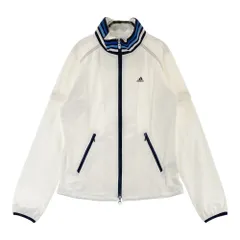 サイズ：L ADIDAS GOLF アディダスゴルフ  2WAY 長袖ジップジャケット  ホワイト系 [240101482232] ゴルフウェア レディース ストスト