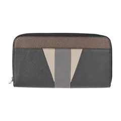 Furla フルラ ラウンドジップ ウォレット 長財布 - レザー ブラック ブラウン グレー  オーガナイザー ラウンドファスナ 二つ折り財布 